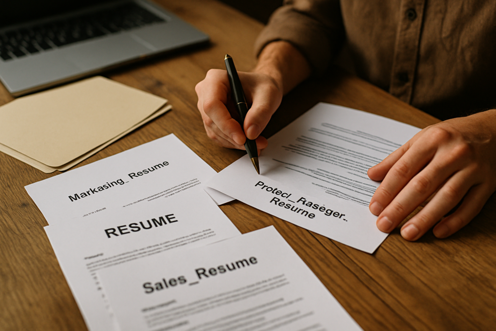 How to edit your resume for different jobs without wasting time - Resume Customization for Every Application: What to Chan...