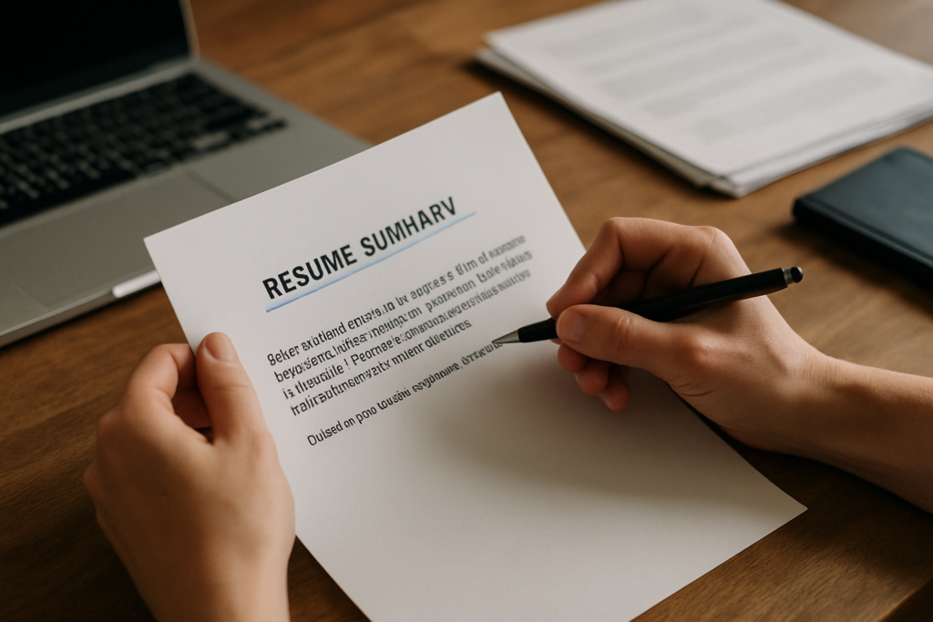 How to Write a Strong Resume Summary - Resume Summary vs. Resume Objective: Which One Helps You More in Today’s Job Market?