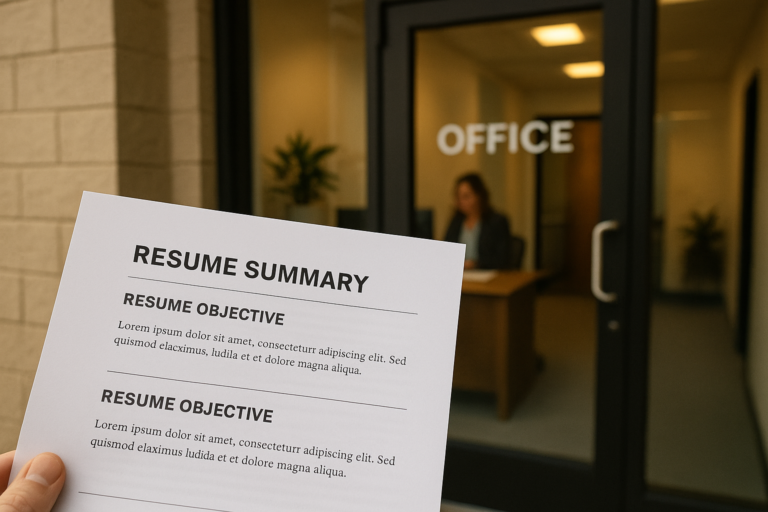 Resume Summary vs. Resume Objective: Which One Helps You More in Today’s Job Market?