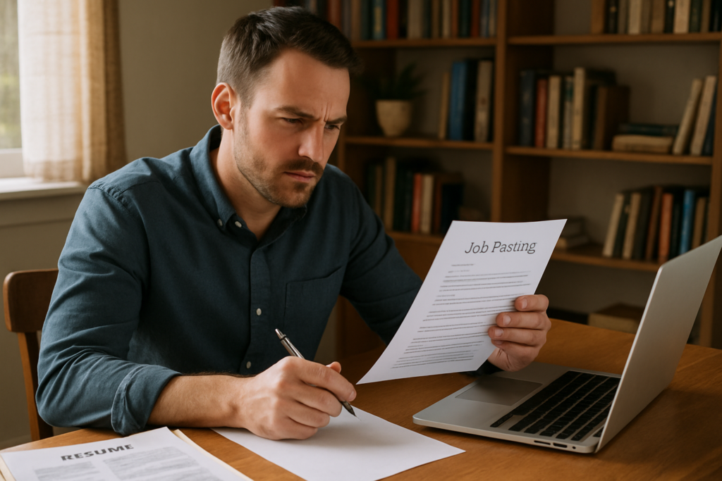 Start with the job posting, not your old template - How to Write a Cover Letter That Actually Adds Value to Your Resume